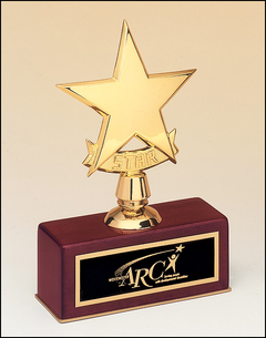 Star Casting on Rosewood Piano Finish Base