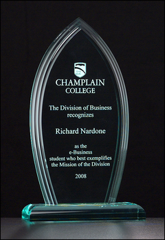 Flame Acrylic Award