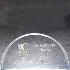 Half Moon Crescent Crystal
