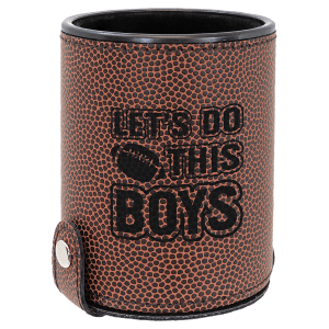 Laserable Leatherette Dice Cup with 5 Dice