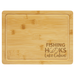 Bamboo Cutting Board with Drip Ring