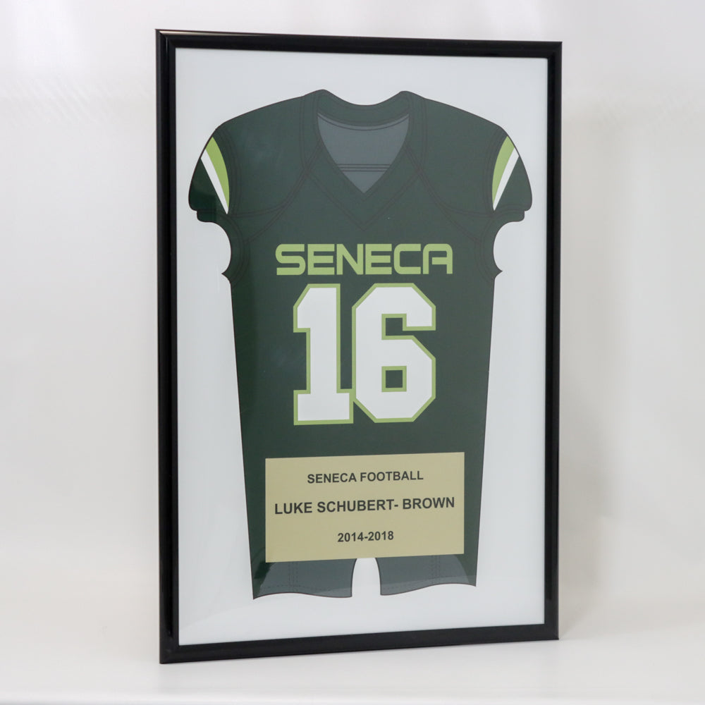 Custom 20" x 30" School Sports Uniform Frame