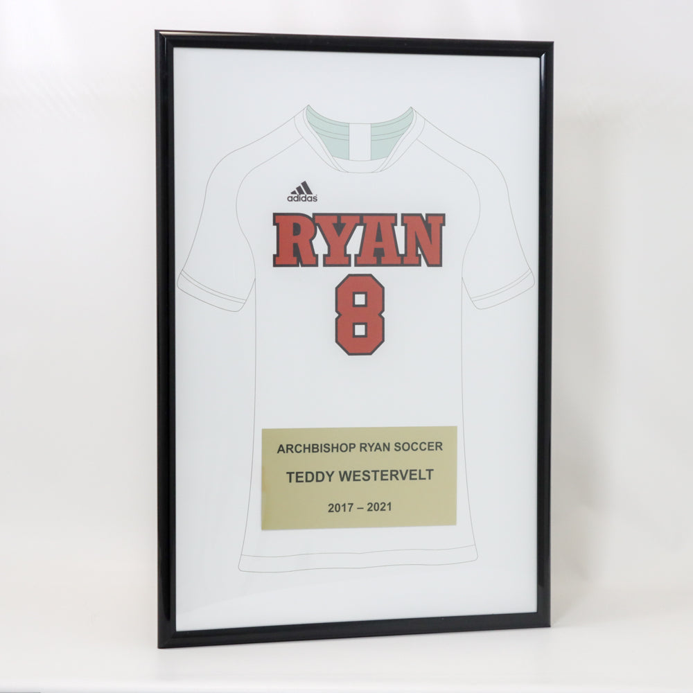 Custom 20" x 30" School Sports Uniform Frame