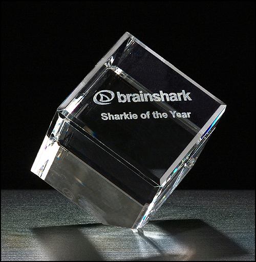 Cube Series Crystal Award