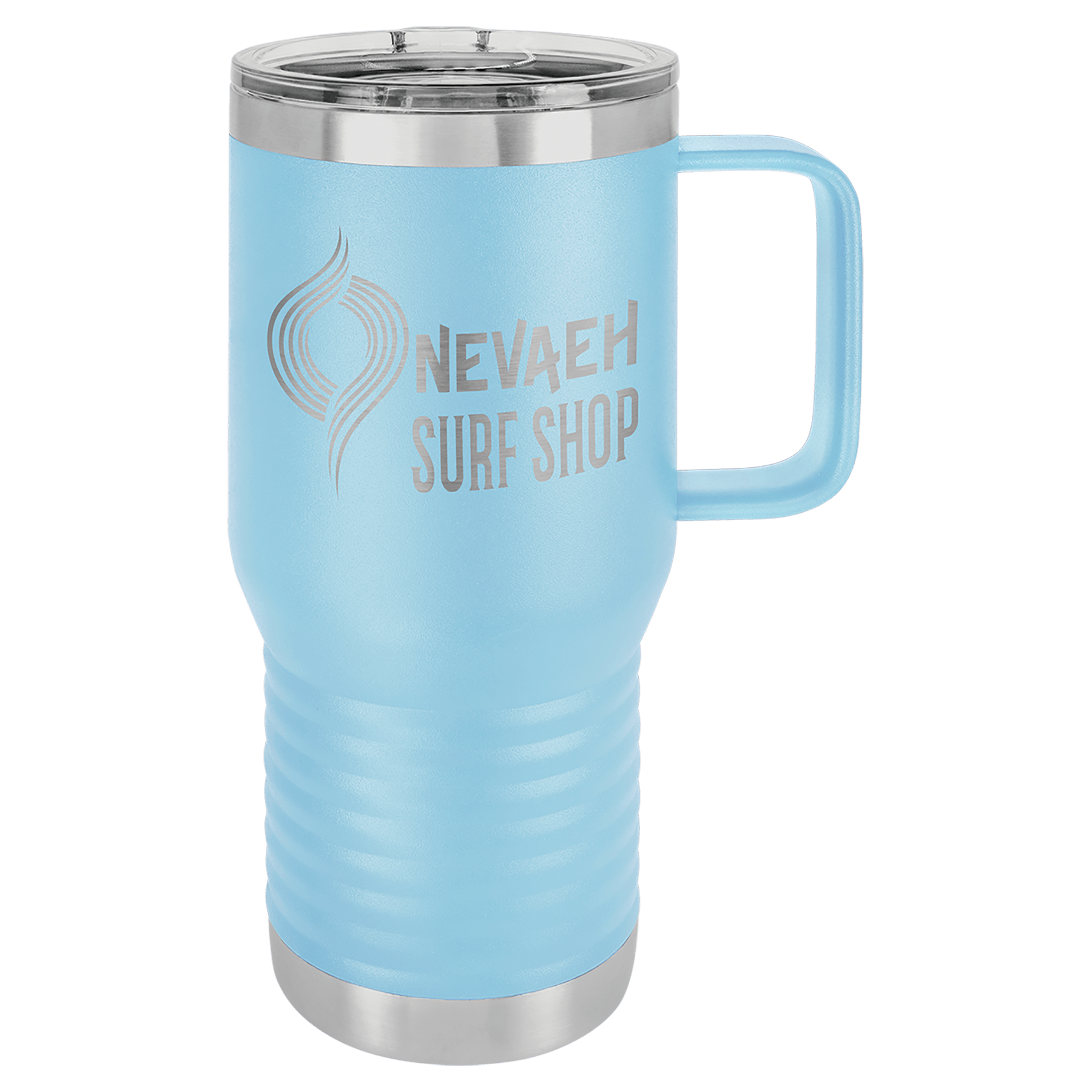 20 oz. Stainless Steel Vacuum Insulated Travel Mug with Slider Lid