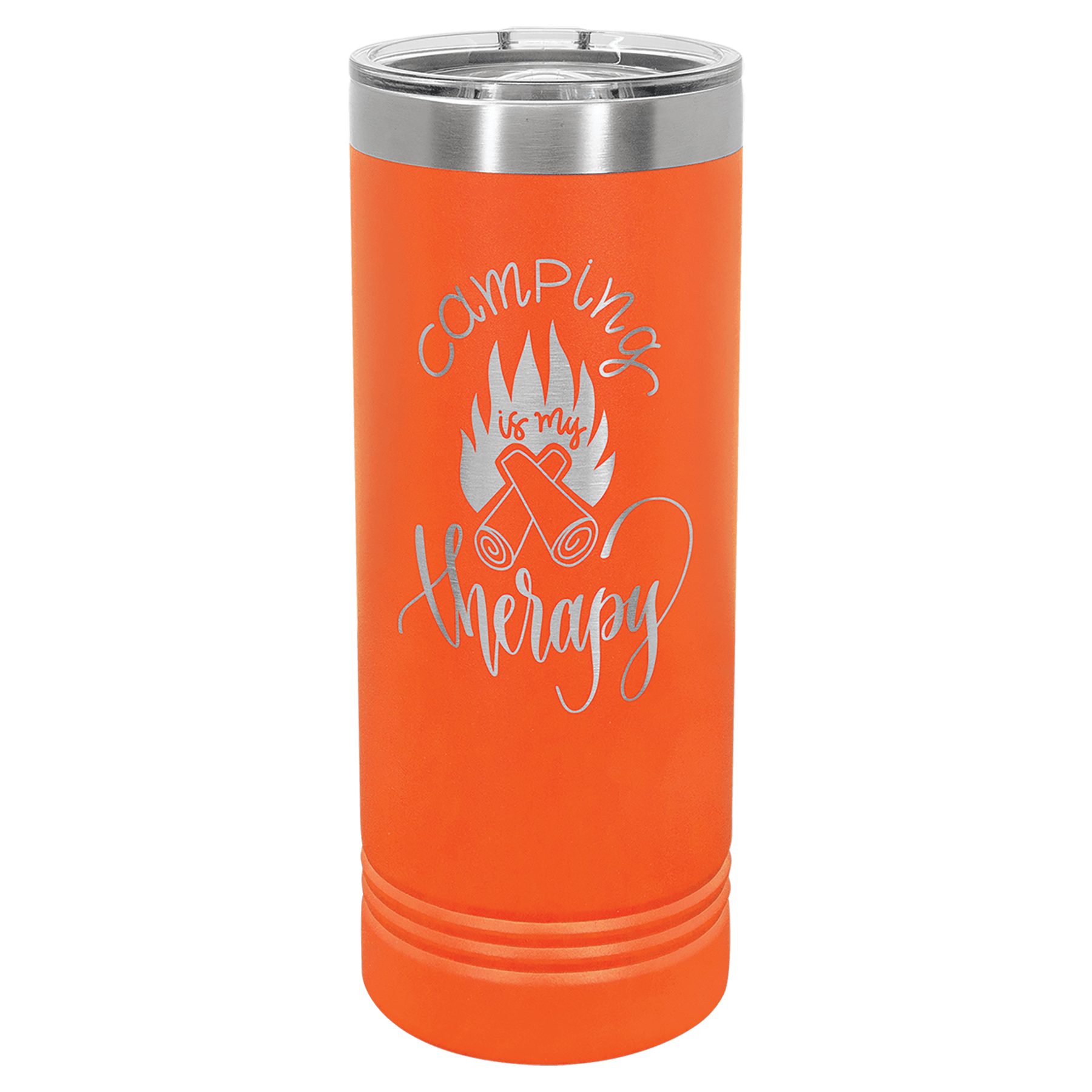 22 oz. Stainless Steel Skinny Tumbler with Slider Lid