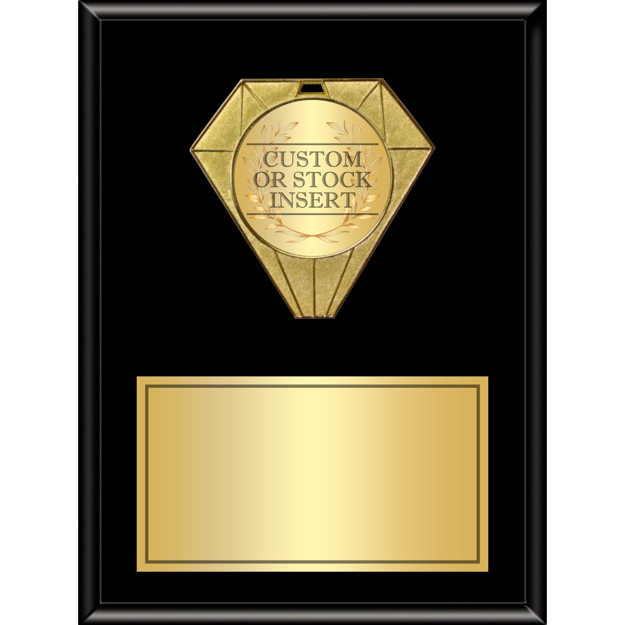 Jewel Plaque Series Vertical Plaque