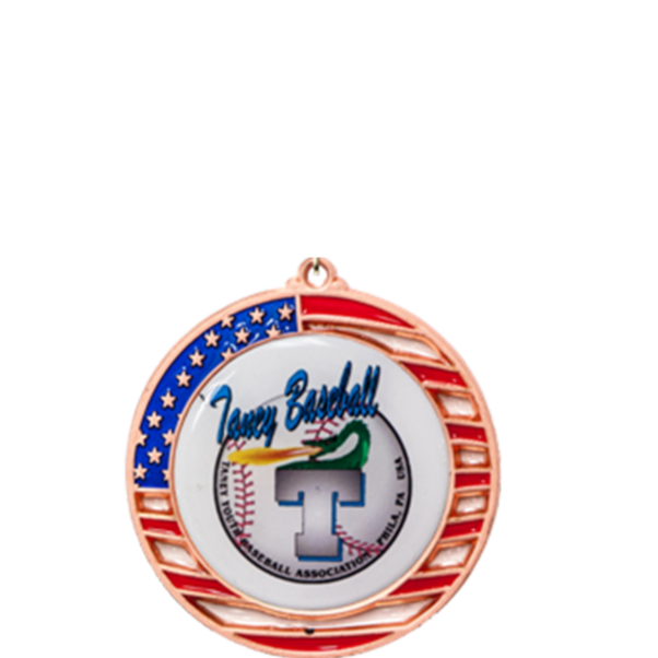 Patriotic Insert Medals