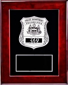 Frame Plaque with ColorFuze Badge